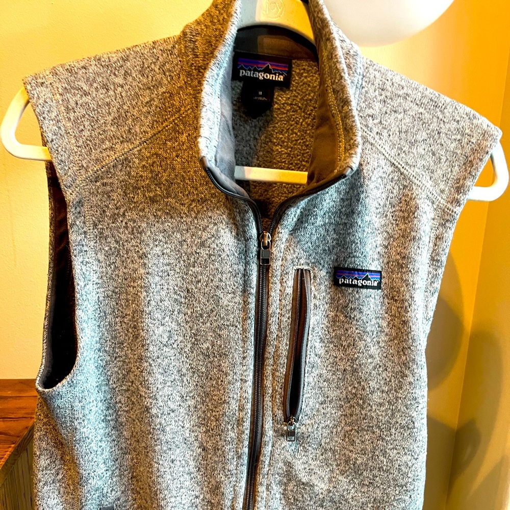 Patagonia Gray Better Sweater Vest M